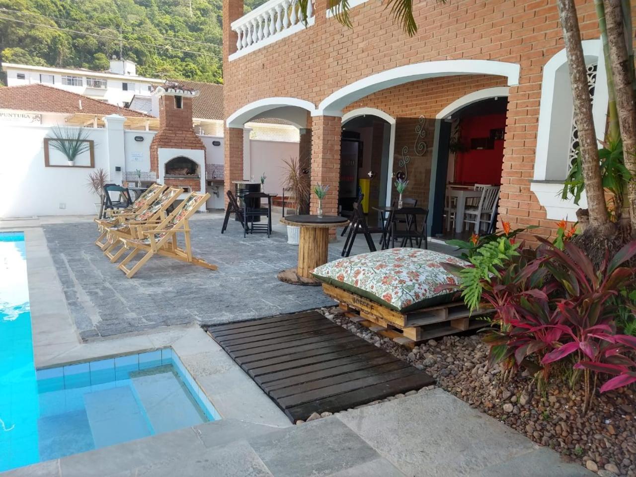 Capim Limao Hostel Boutique Гуаружа Экстерьер фото